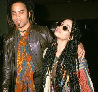 Lisa Bonet with Lenny in her youth