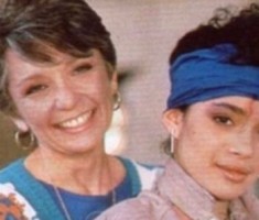 Lisa Bonet with mother Arlene