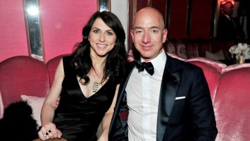 MacKenzie Bezos with her husband Jeff Bezos