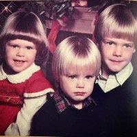 Maggie Lawson and Siblings from 1983