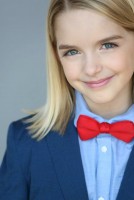 Mckenna Grace in suit