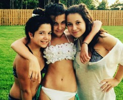 Millie Bobby Brown with friends