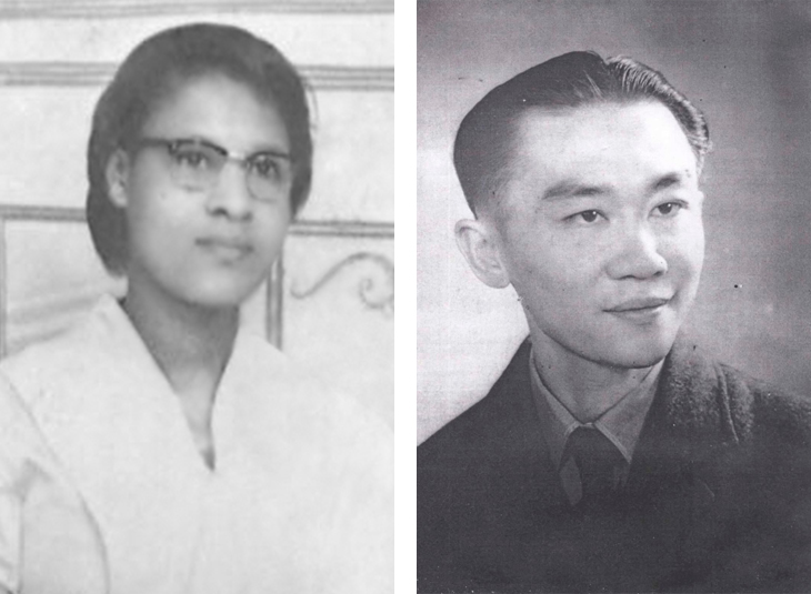 Mooji's parents- Euphemia Bartlett and Enos Moo-Young