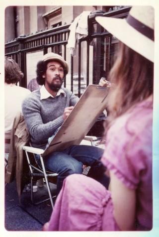 Mooji, the street artist