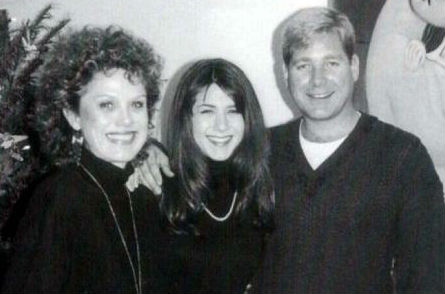 Nancy Dow with children- Son John Melick and daughter Jennifer Aniston