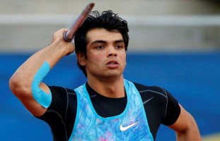 Neeraj Chopra in action