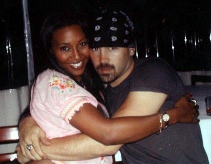 Nicole Narain with Colin Farrell