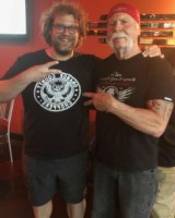 Paul Teutul Sr. with son Michael Teutul