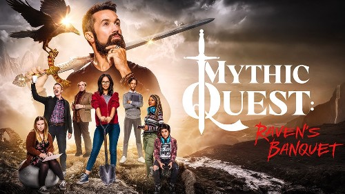 Rob McElhenney & Cast in Mythic Quest