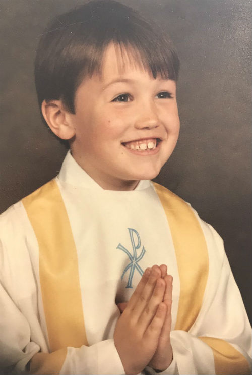Rob McElhenney in Childhood, being a Catholic kid