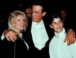 Sasha Czack family: Sylvester Stallone, Sage Stallone, Seargeoh Stallone