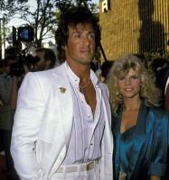 Sasha Czack with Sylvester Stallone