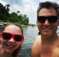 Sharon Mobley Stow daughter with ex-husband Jim Acosta