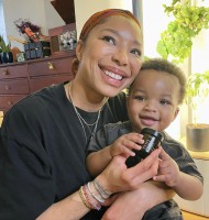 Simone Shepherd with her son