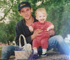 Sofia Hublitz & Dad- childhood