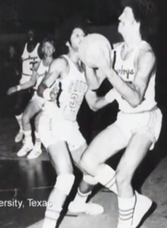 Stedman Graham playing basketball in his youth