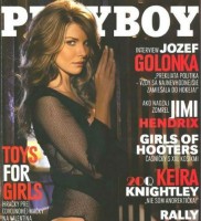 Tyran Richard on the cover of Playboy Magazine