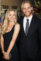 Wyatt Russell with wife Sanne Hamers