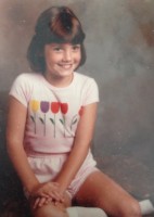 Zoe McLellan childhood photo