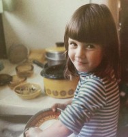 Zoe McLellan childhood photo