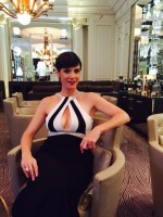 Zoe McLellan in Sexy dress