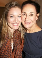Zoe Perry with Mom Laurie Metcalf