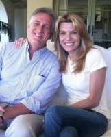 Vanna White with brother Chip